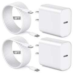lezaface 20W USB-C wall charger powers iPhone quickly and safely