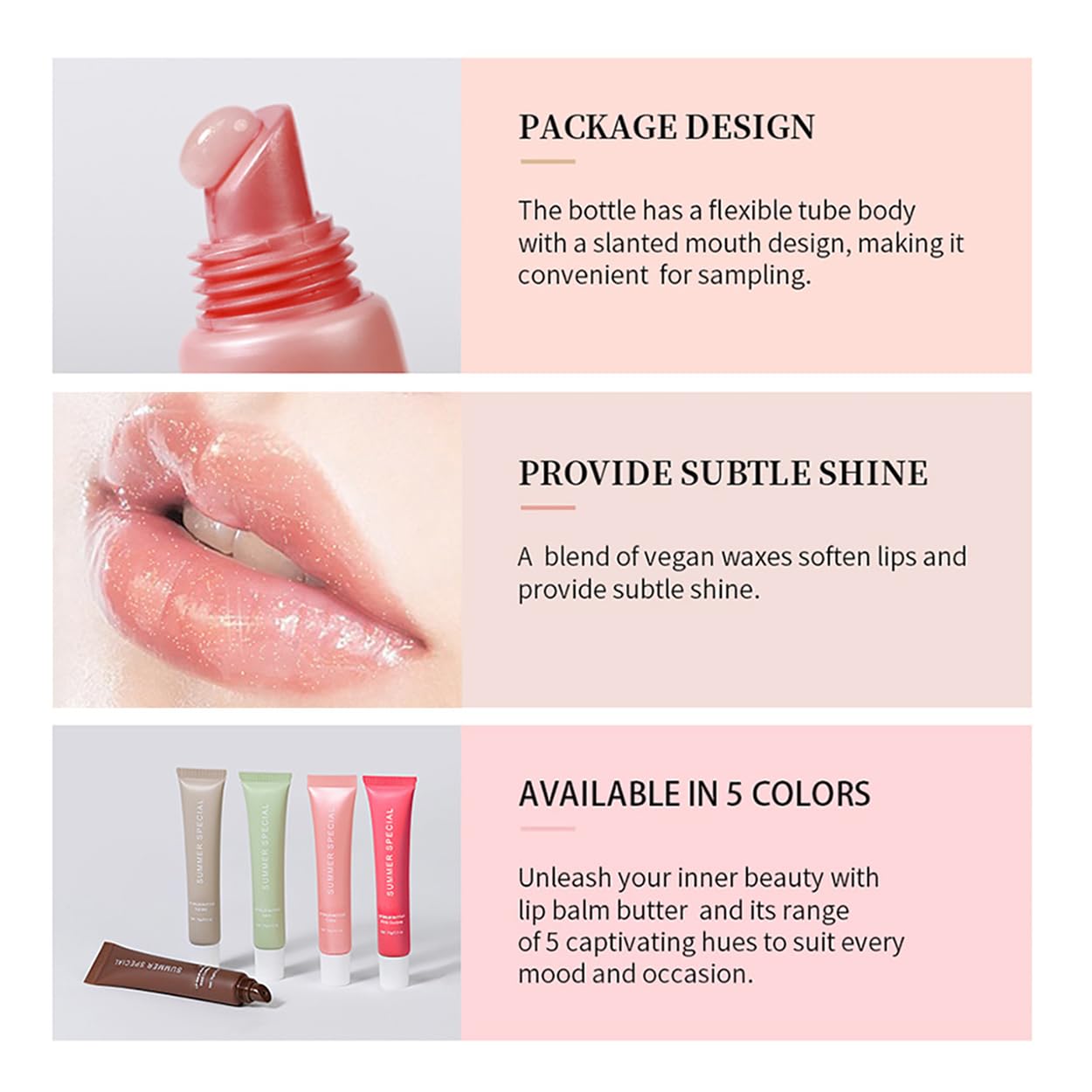 LFuTPm Iced Coffee Warm Brown lip balm provides subtle color and hydration
