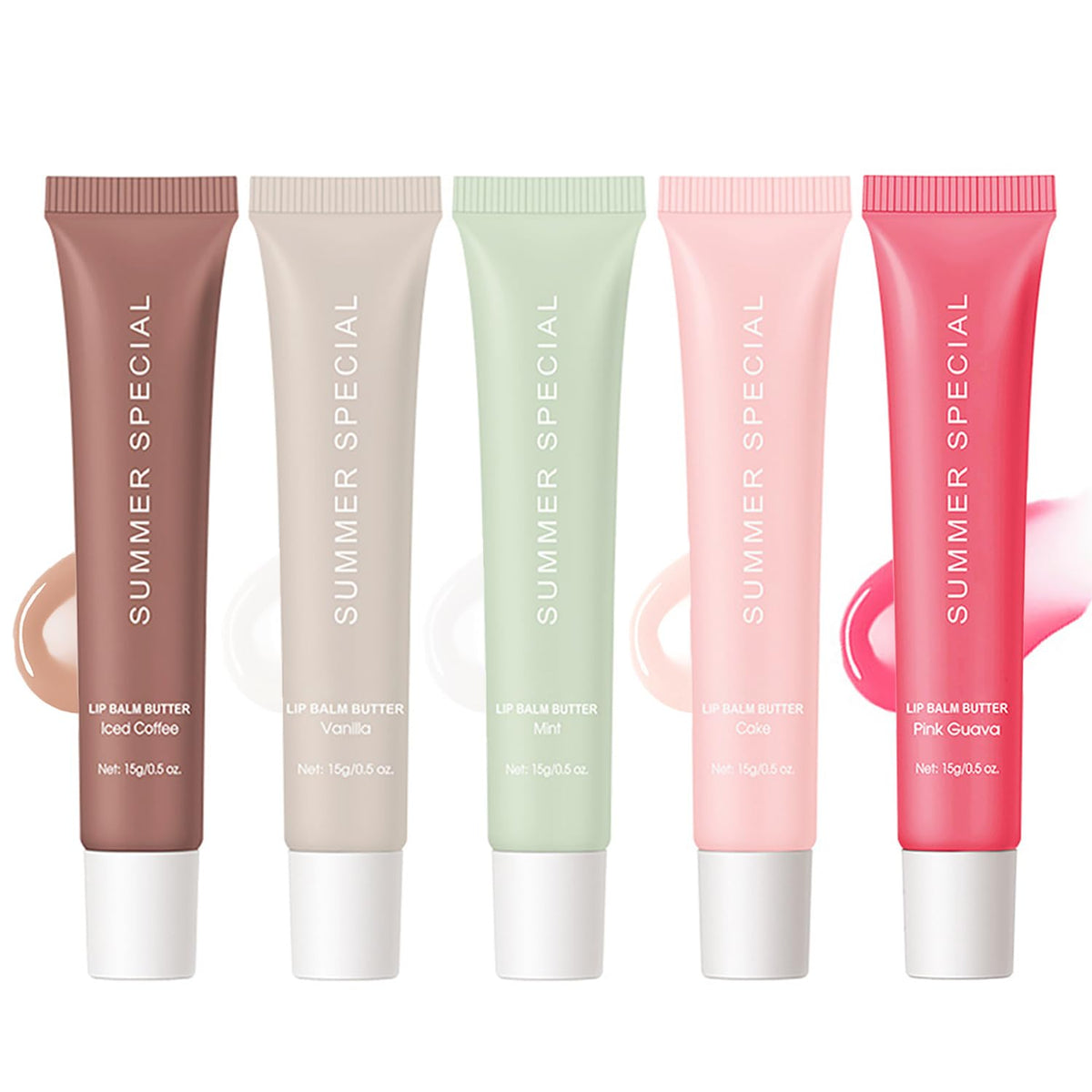 LFuTPm Summer lip balm vanilla nude shade for smooth hydration