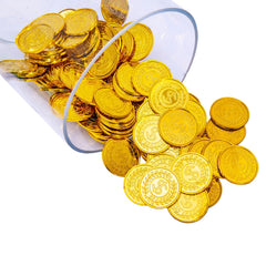 Liatunou coins in a treasure chest, ideal for themed games.
