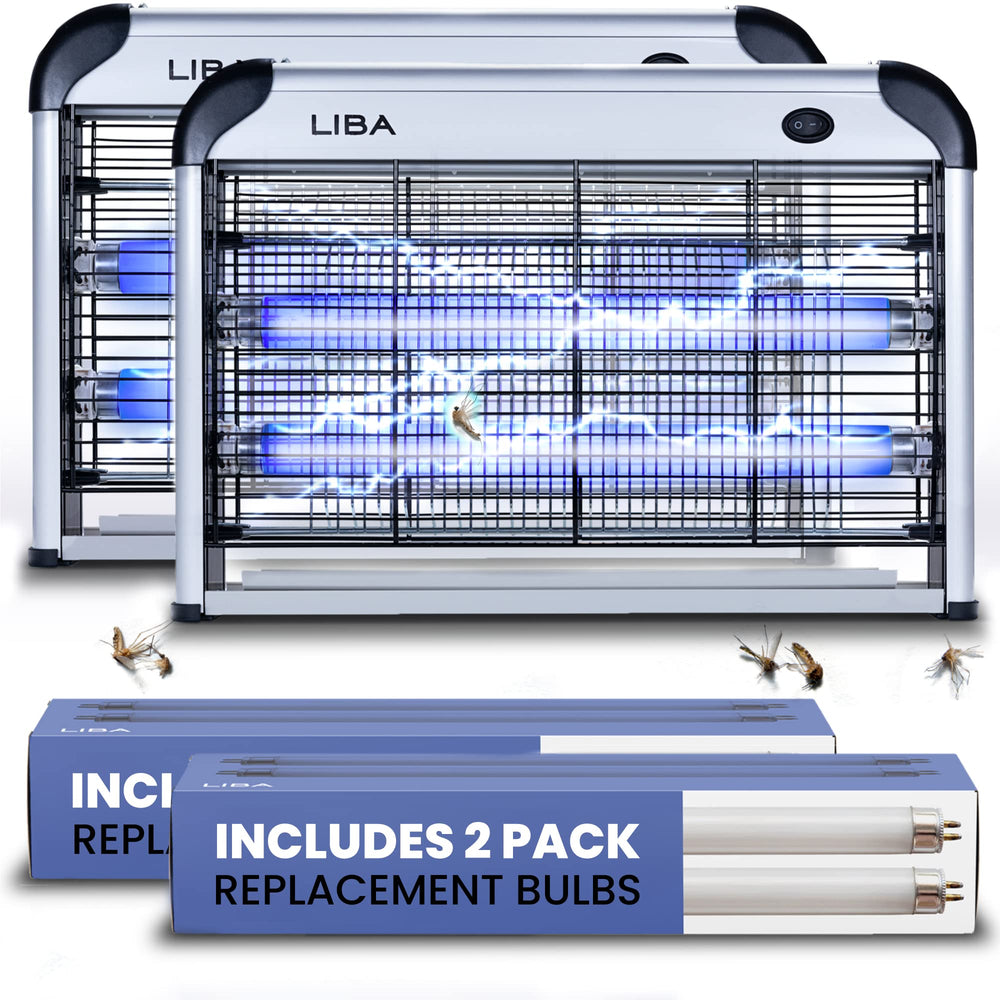 LiBa Electric Bug Zapper indoors, ready to attract and zap flying insects.