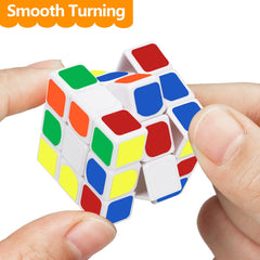 Libay mini-cubes 20-pack side-scrambled: fast-paced puzzle challenges hand-eye coordination.