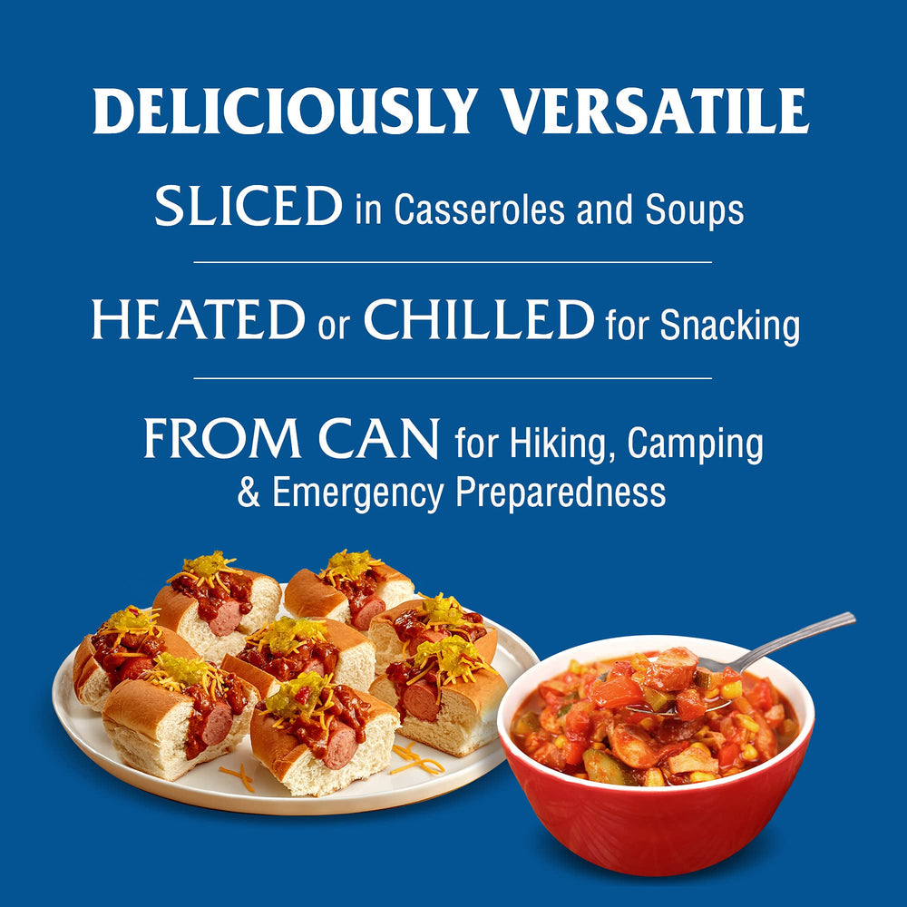 Bulk pantry staple ready-to-eat meal option from Libby's Vienna.
