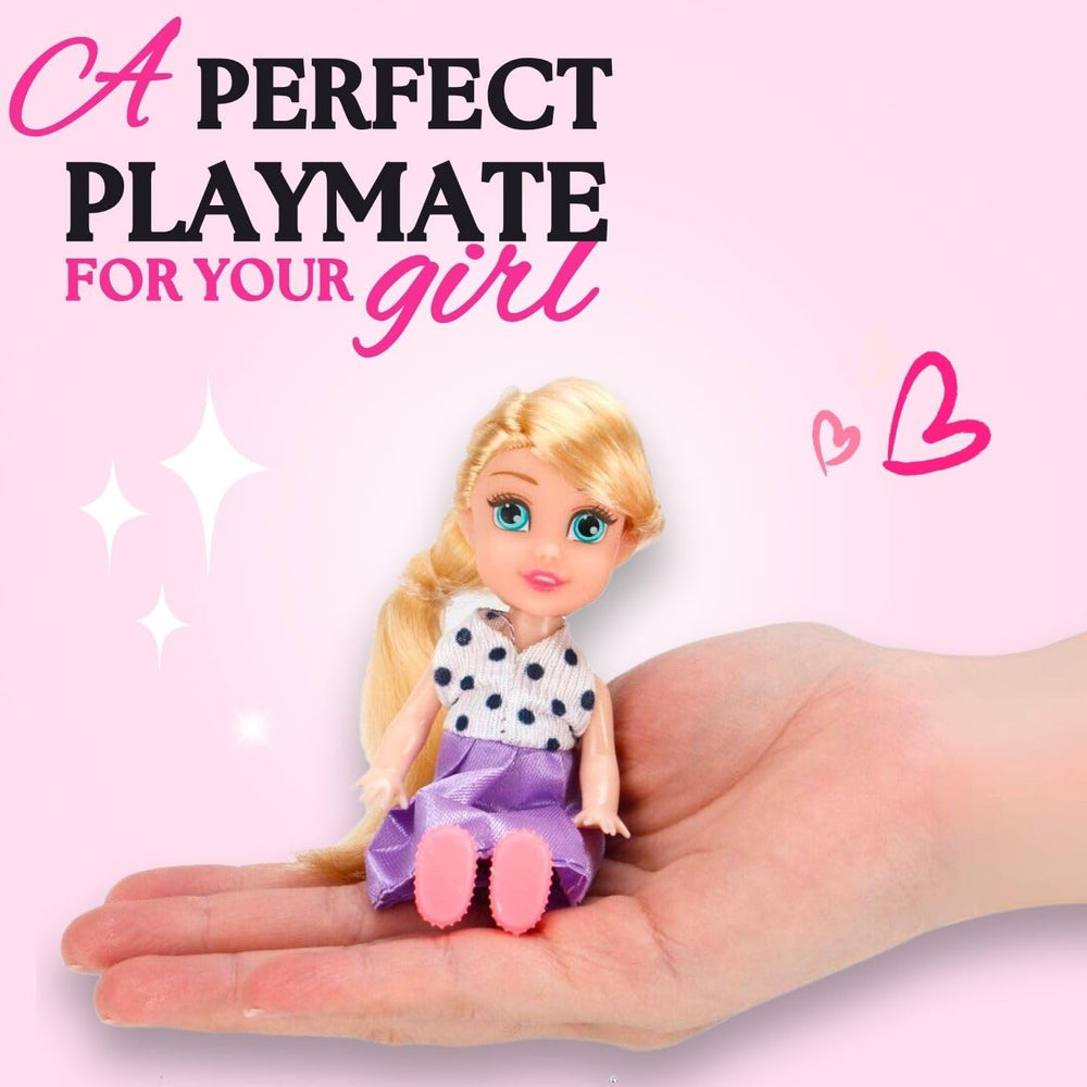 Liberty Imports Little Royal Princess dolls in display window packaging ready to gift