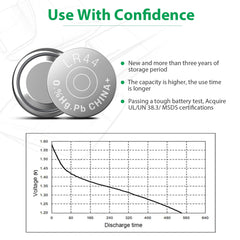 LiCB 357 batteries coin-cell 10-pack for compact electronics.