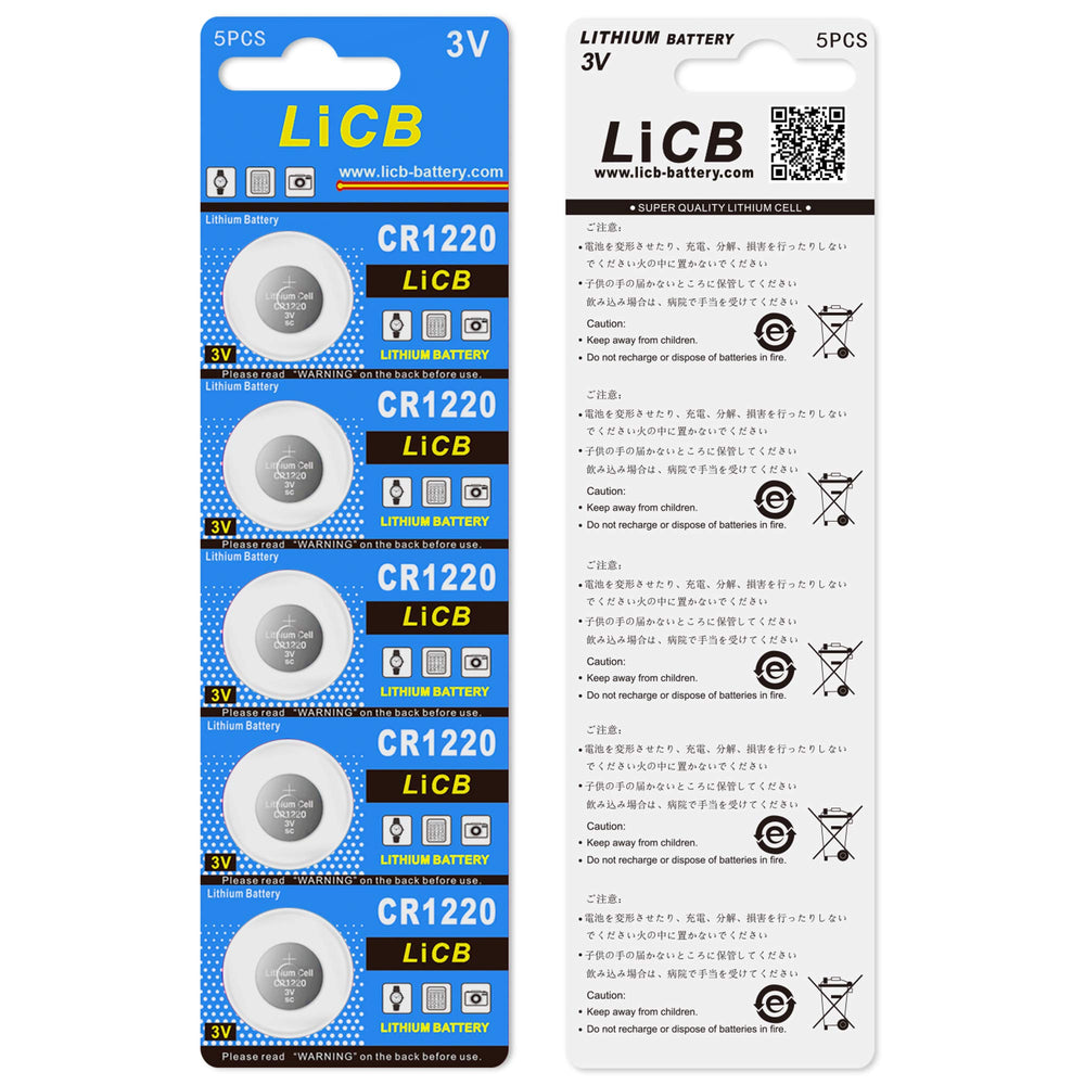 LiCB CR1220 calculator usage illustrates dependable power on the go.