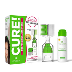 Lice Clinics of America liquid gel bottle for gentle, effective lice treatment.