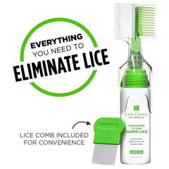 Lice Clinics of America premium metal lice comb for thorough removal.
