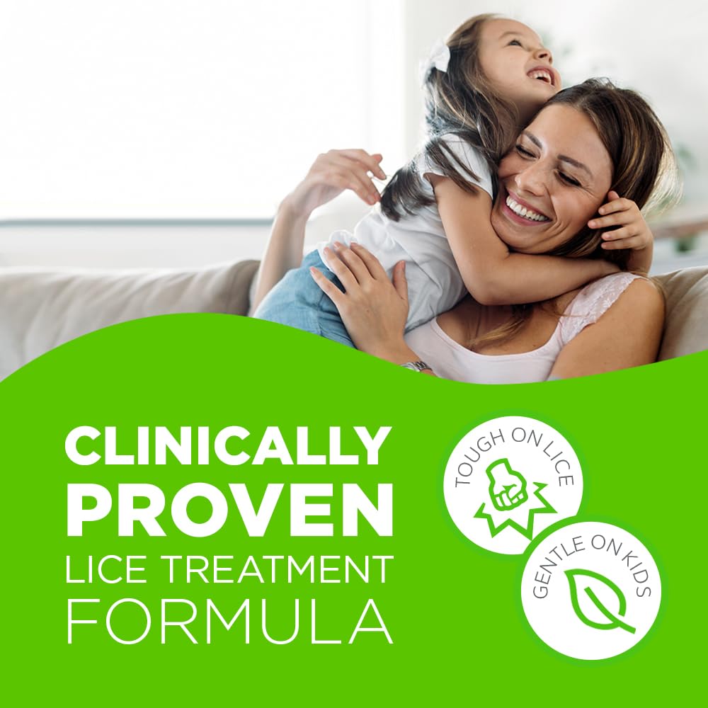 Lice Clinics of America no-mess applicator enables precise, easy application.