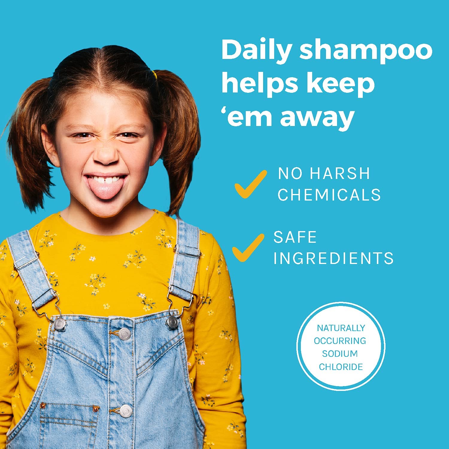 Licefreee daily shampoo helps prevent reinfestation after treatment
