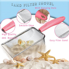 LIDAGO shell-filter spoon helps discover shells at the shore