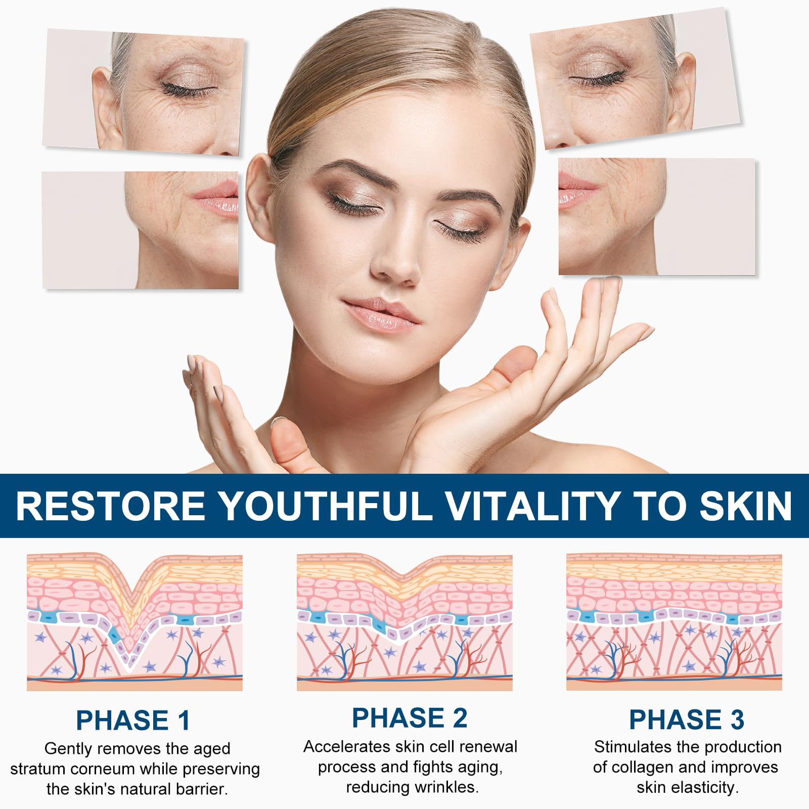Liefiet Firming Peptide label indicating elasticity and firmness potential.