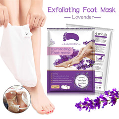 Liefiet Foot Peeling Mask worn during application for effective care.