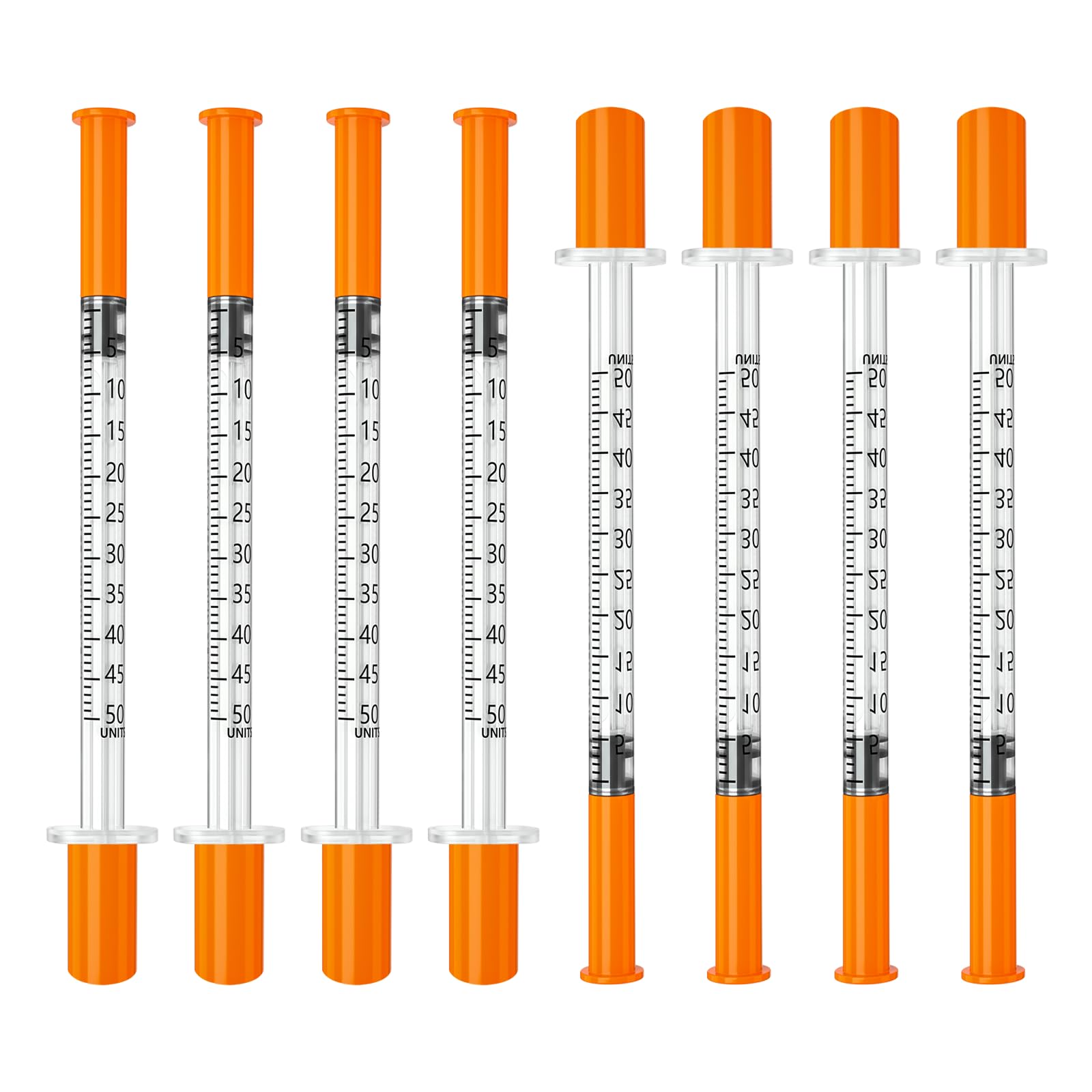 LIESY 0.5 mL syringe barrel with clear markings for precise dosing.