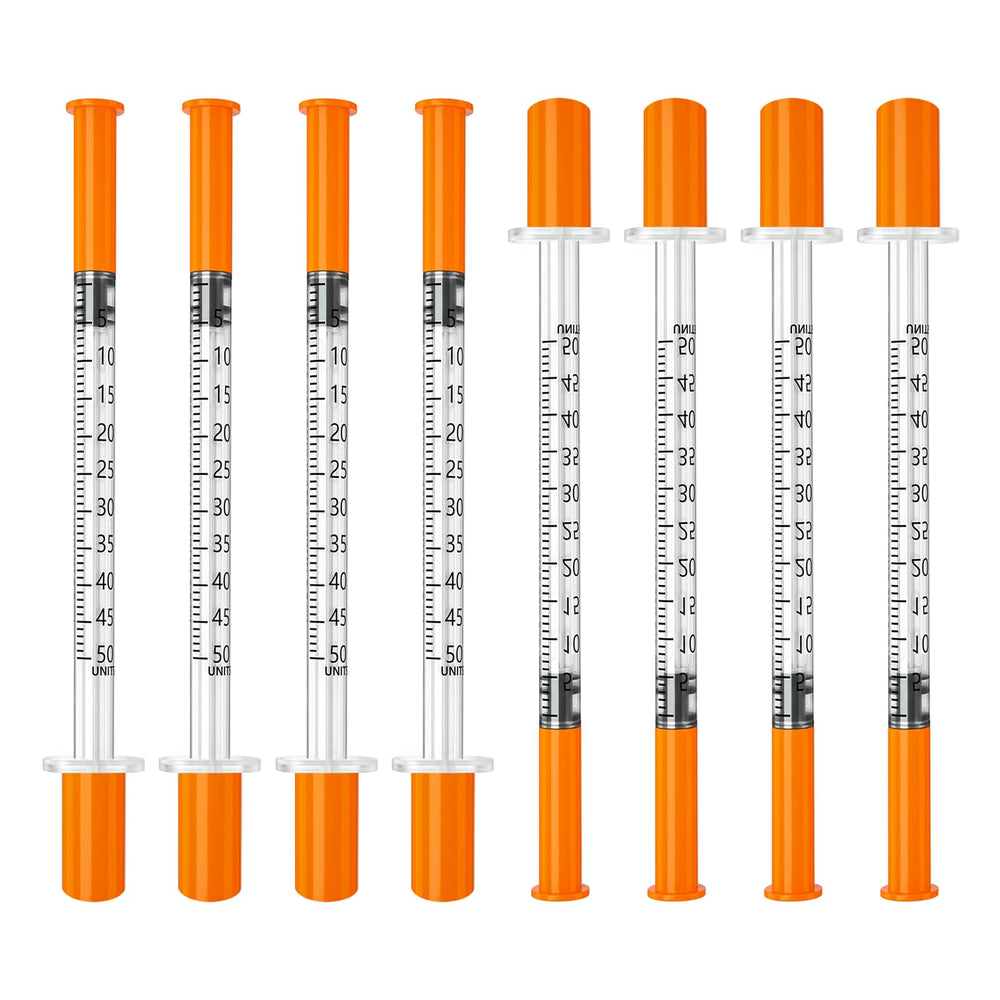 LIESY 0.5 mL syringe barrel with clear markings for precise dosing.
