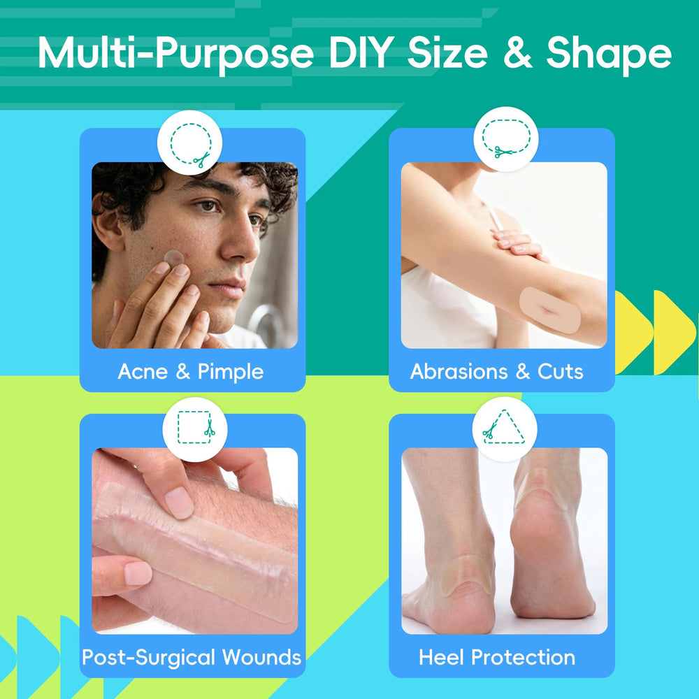 LIFARA hypoallergenic roll used as acne patches for gentle, non-irritating coverage.