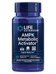 Life Extension AMPK Metabolic Activator bottle front supports easy daily use