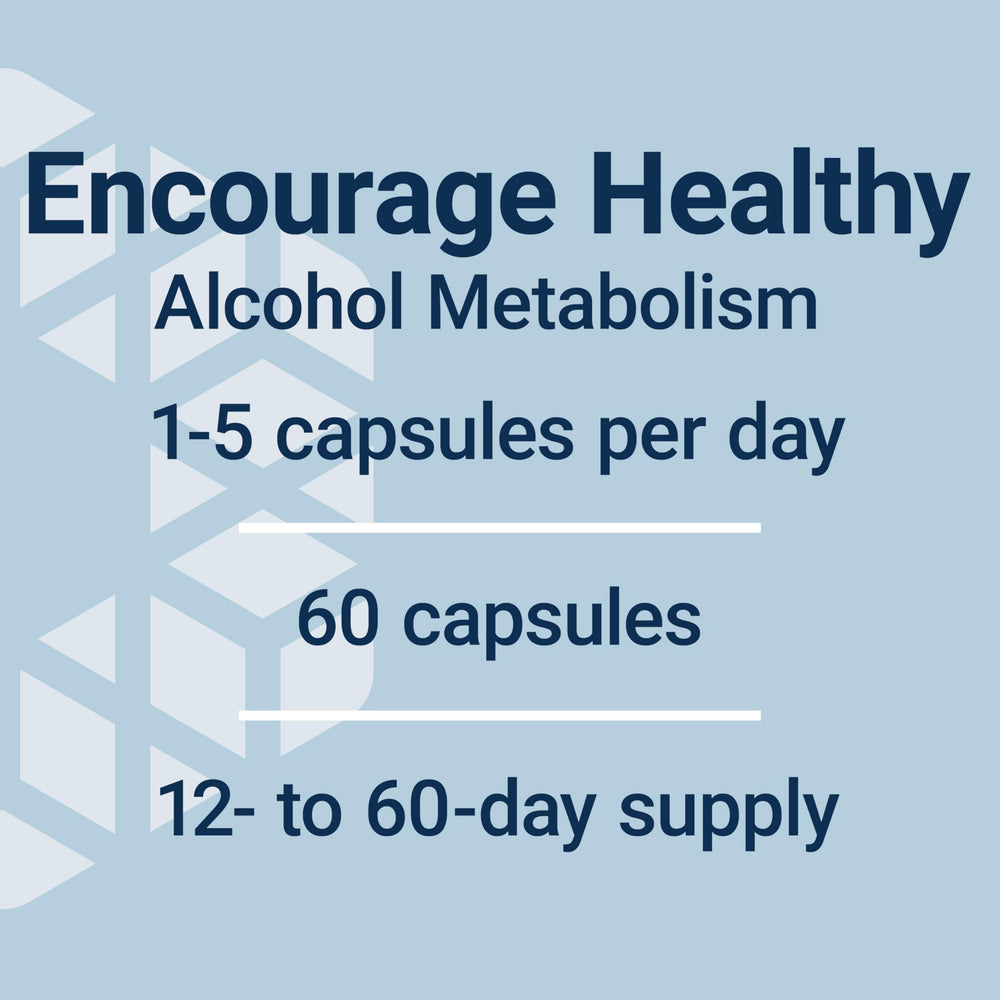 Life Extension Anti-Alcohol Complex gluten-free banner signals compatibility with gluten-sensitive diets.