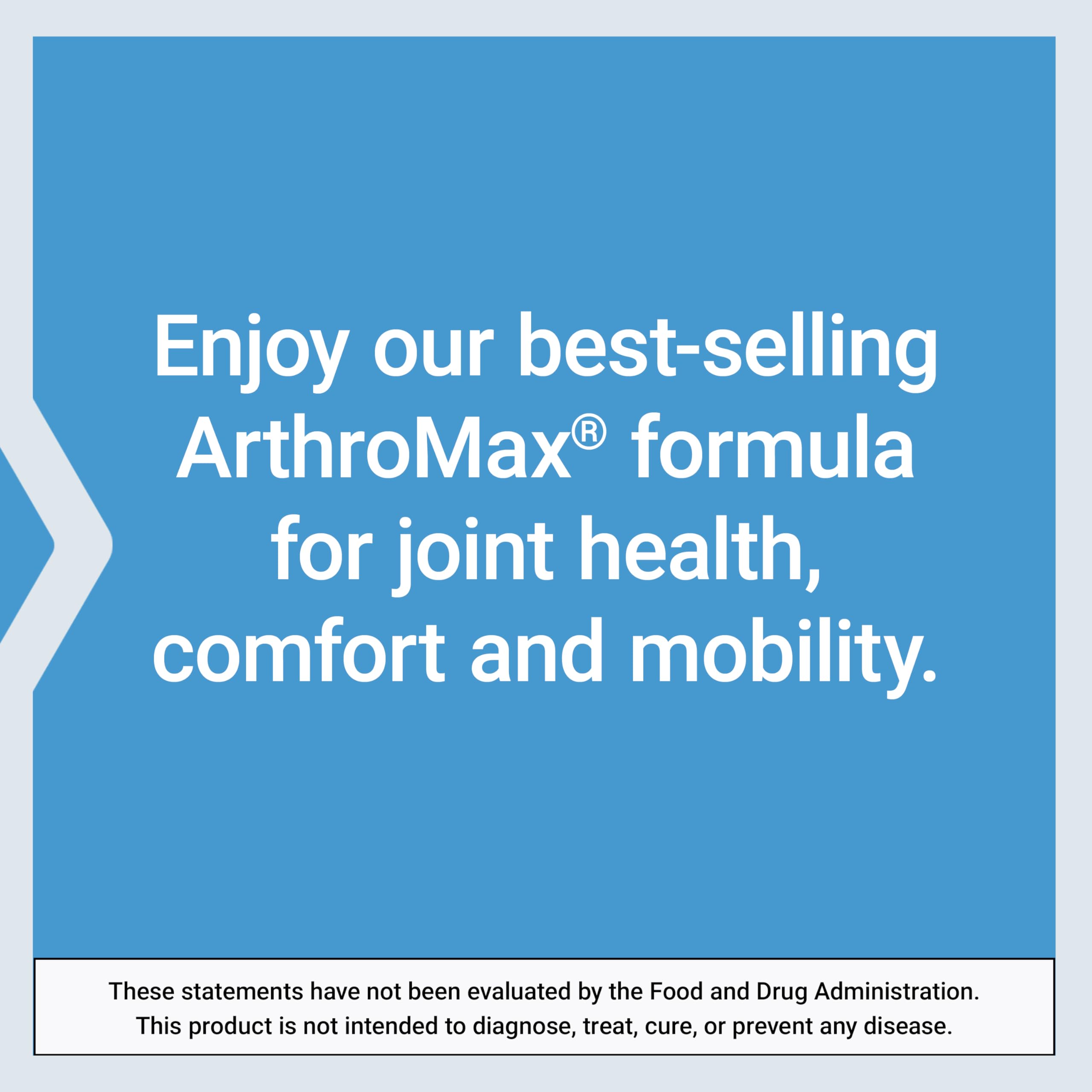 Glucosamine capsule close-up from Life Extension ArthroMax Advanced NT2 for joint function