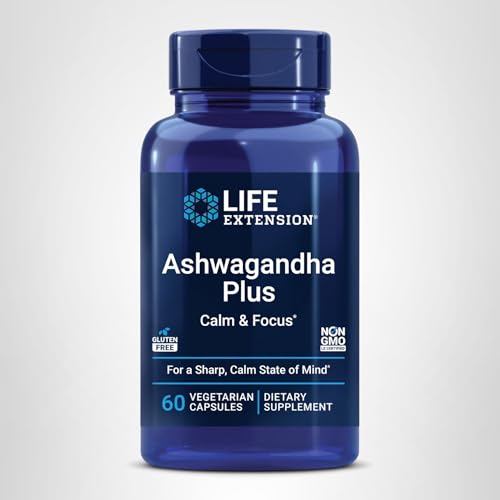 Life Extension Ashwagandha Plus nutrition panel supports informed choices.