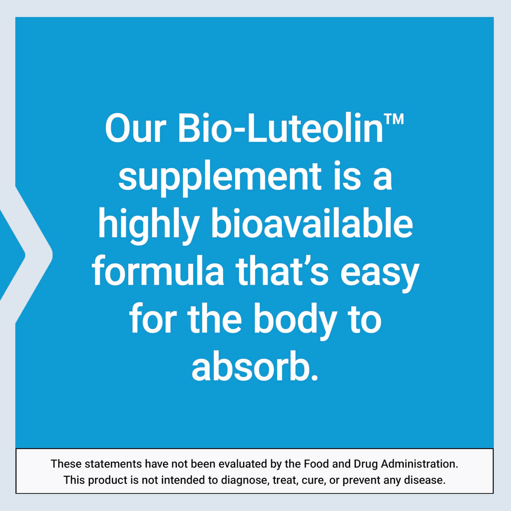 Life Extension Bio-Luteolin COA certificate signaling quality.
