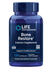 Life Extension Bone Restore bottle and capsules for bone support.