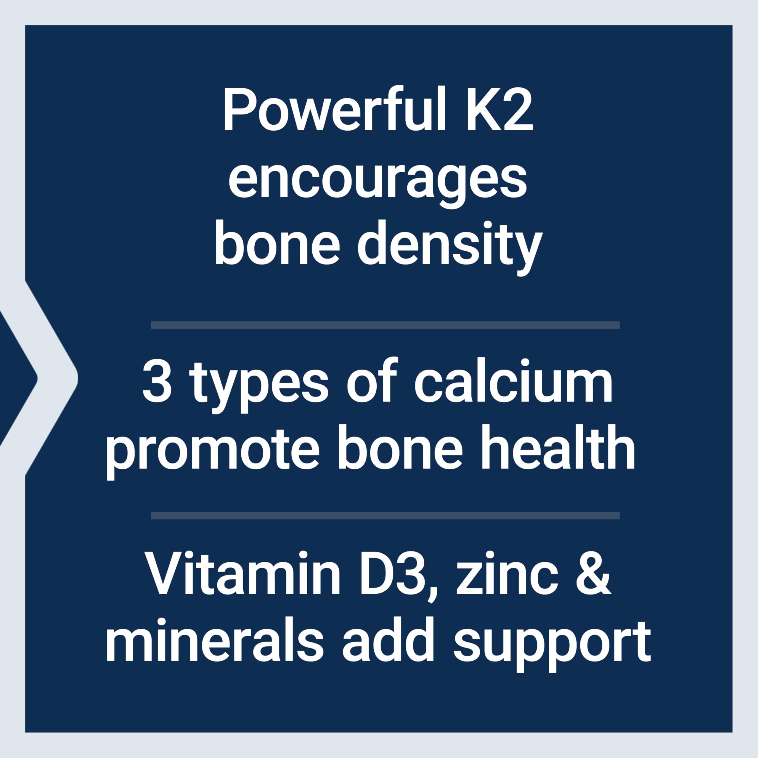 Life Extension Bone Restore Elite calcium-mineral panel showing 700 mg calcium total
