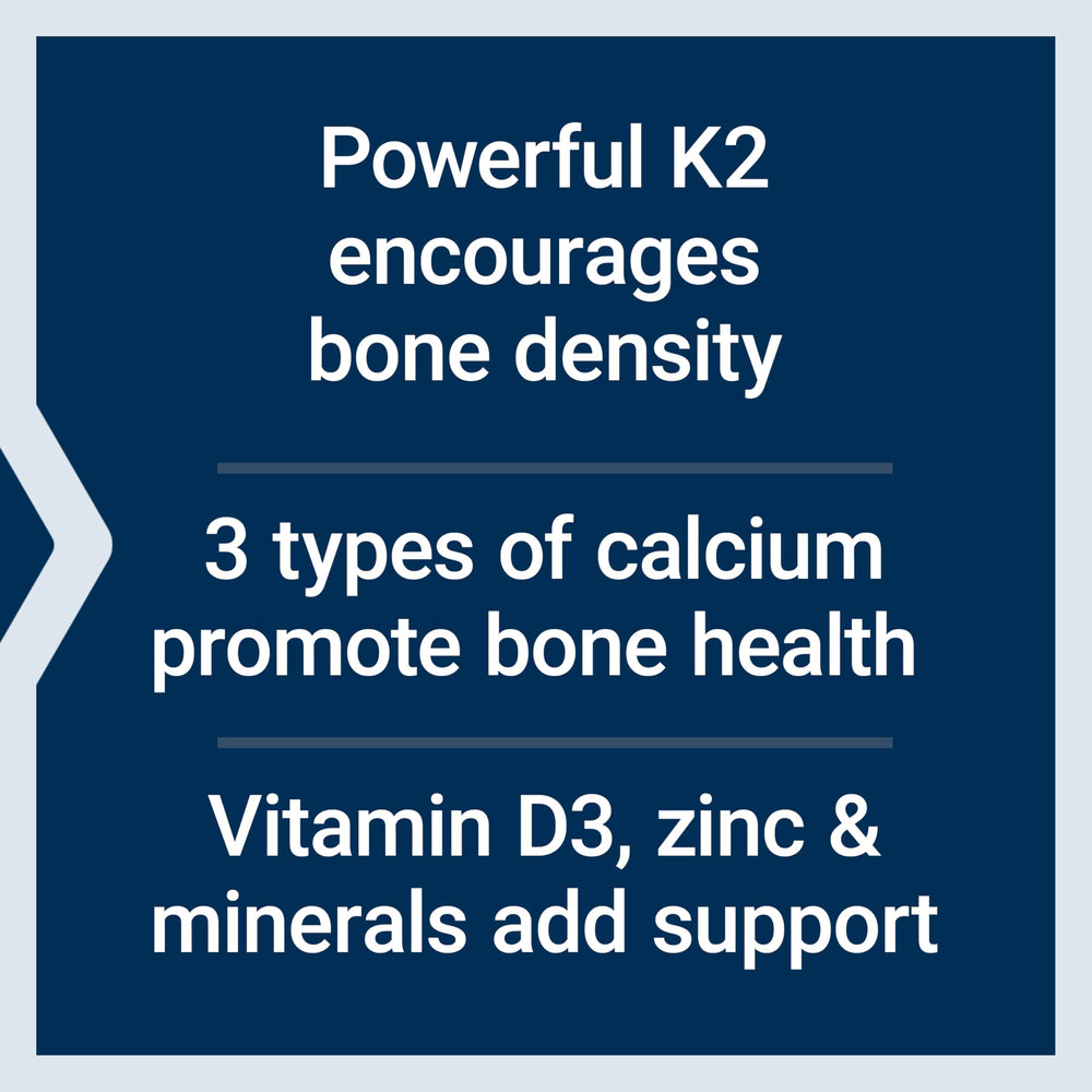 Life Extension Bone Restore Elite calcium-mineral panel showing 700 mg calcium total