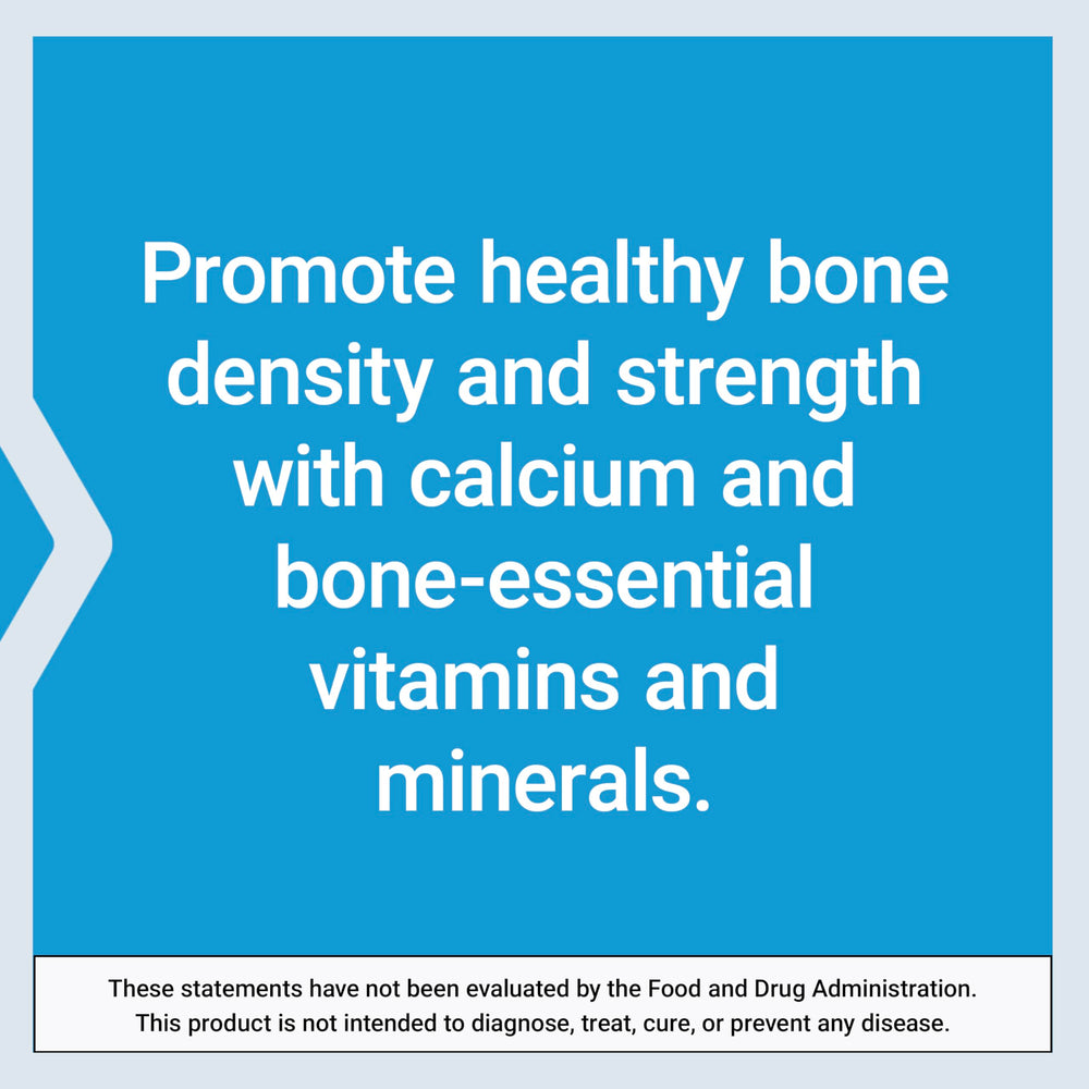 Life Extension Bone Restore minerals montage highlights magnesium and trace minerals.