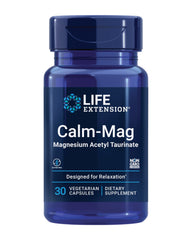 Life Extension Calm-Mag bottle front for daily stress support.