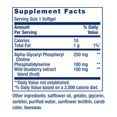 Cognitex Basics Alpha-GPC capsule visual for brain health support.