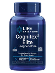 Life Extension Cognitex Elite bottle front view for daily focus and cognitive support