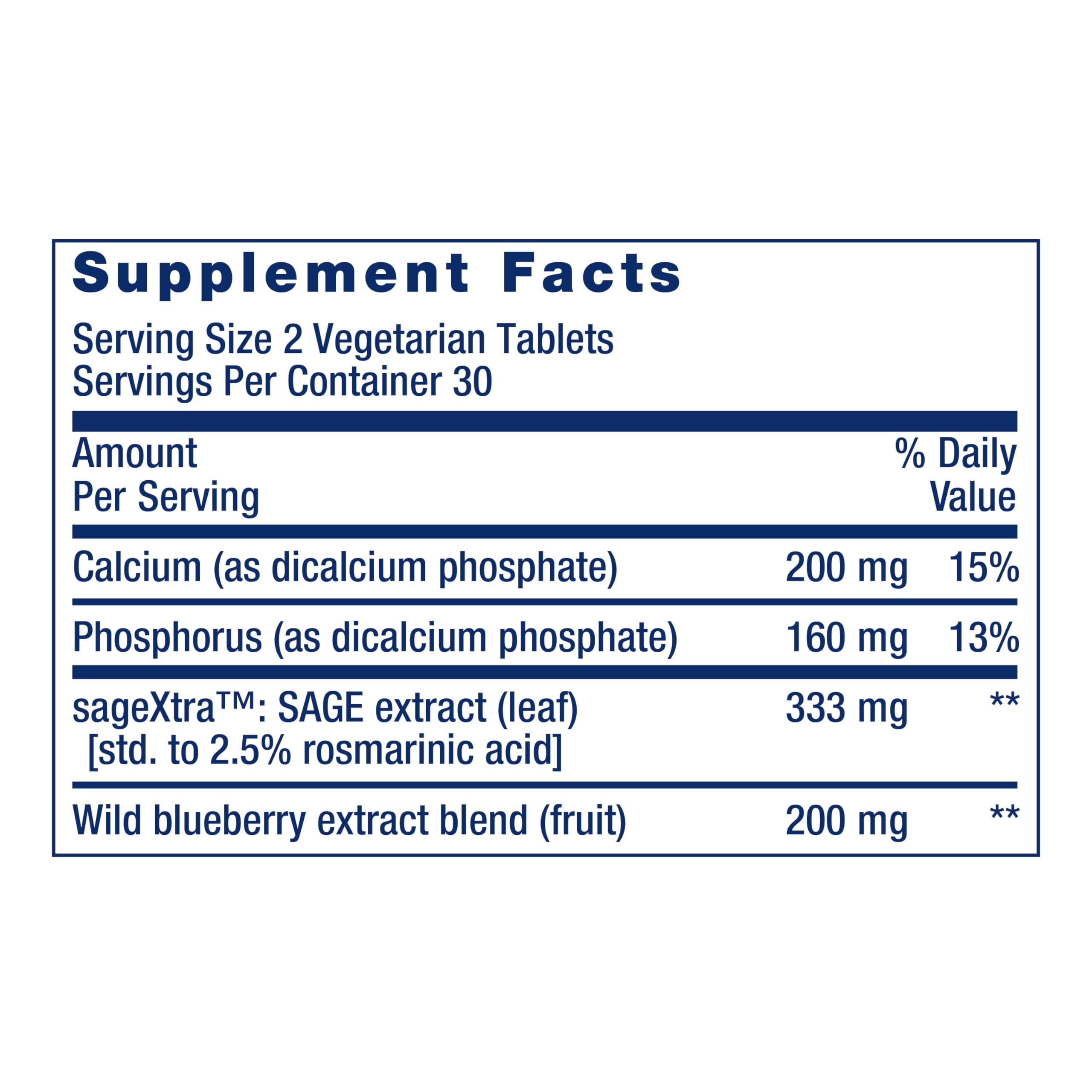 Life Extension Cognitex Elite bottle top view with tablets ready