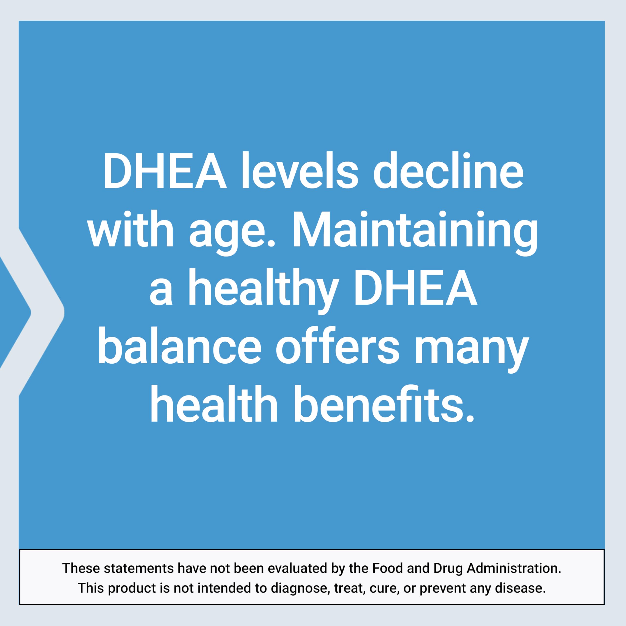 Life Extension DHEA 25 mg certificate of analysis badge for quality assurance.