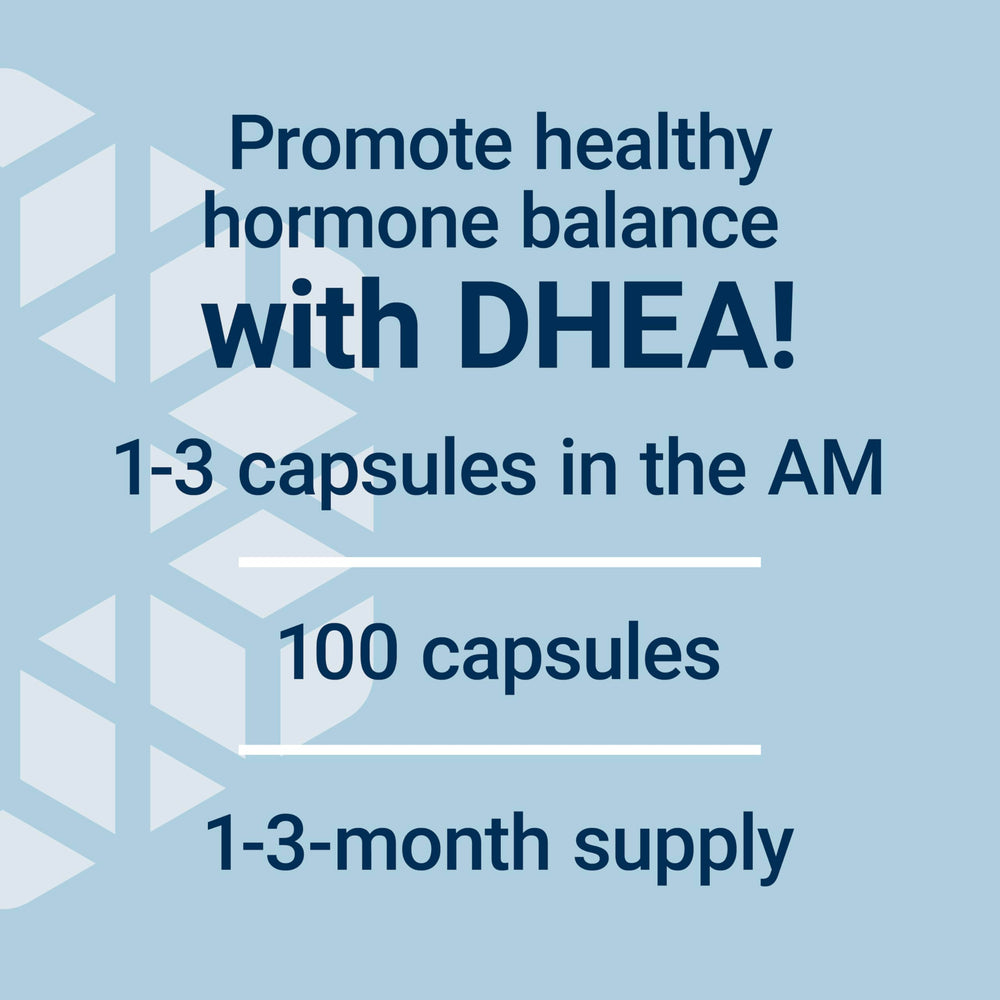 Life Extension DHEA 25mg non-GMO badge on bottle