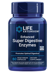 Life Extension Enhanced Super Digestive Enzymes bottle pour for easy post-meal use