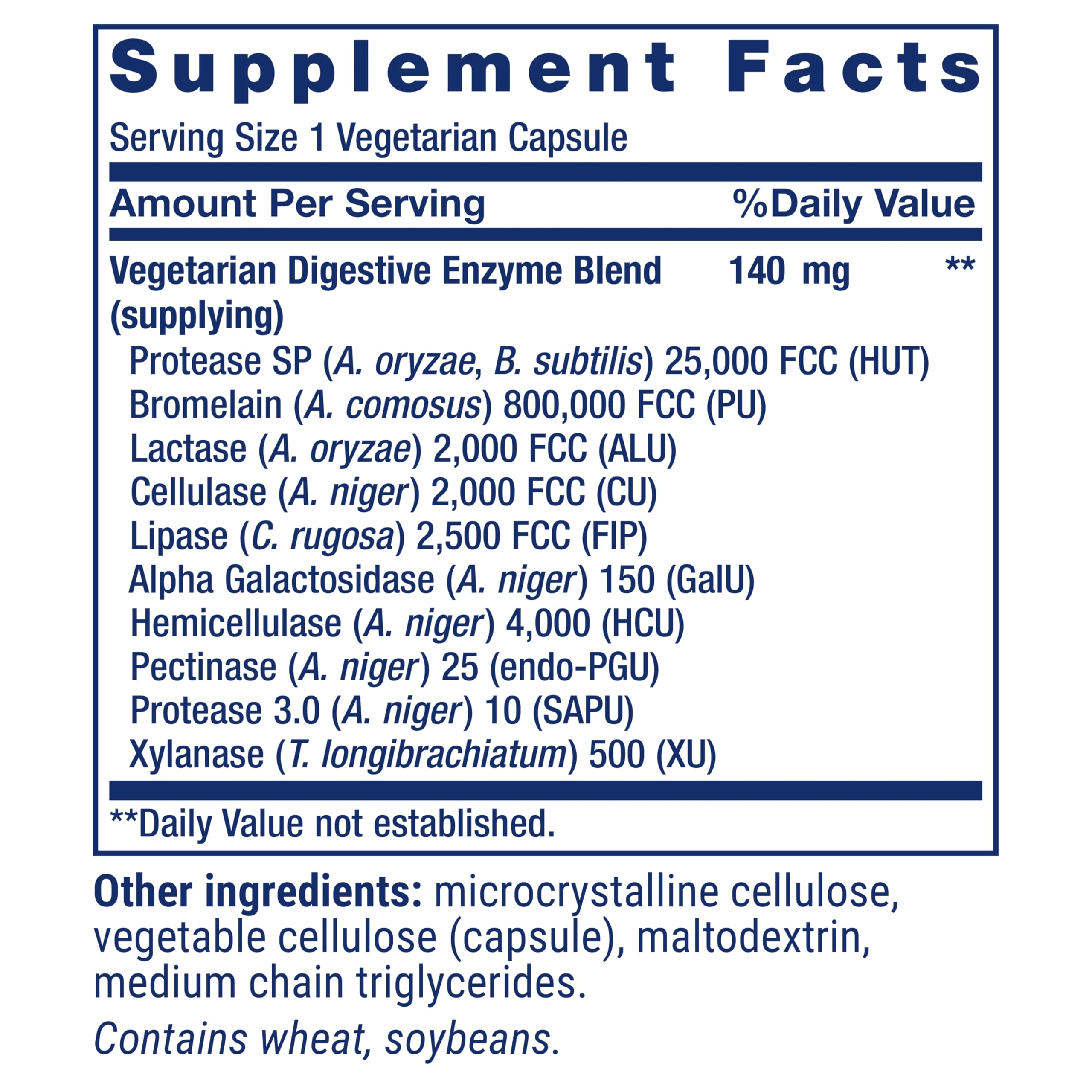Life Extension Enhanced Super Digestive Enzymes capsules closeup shows vegetarian capsules