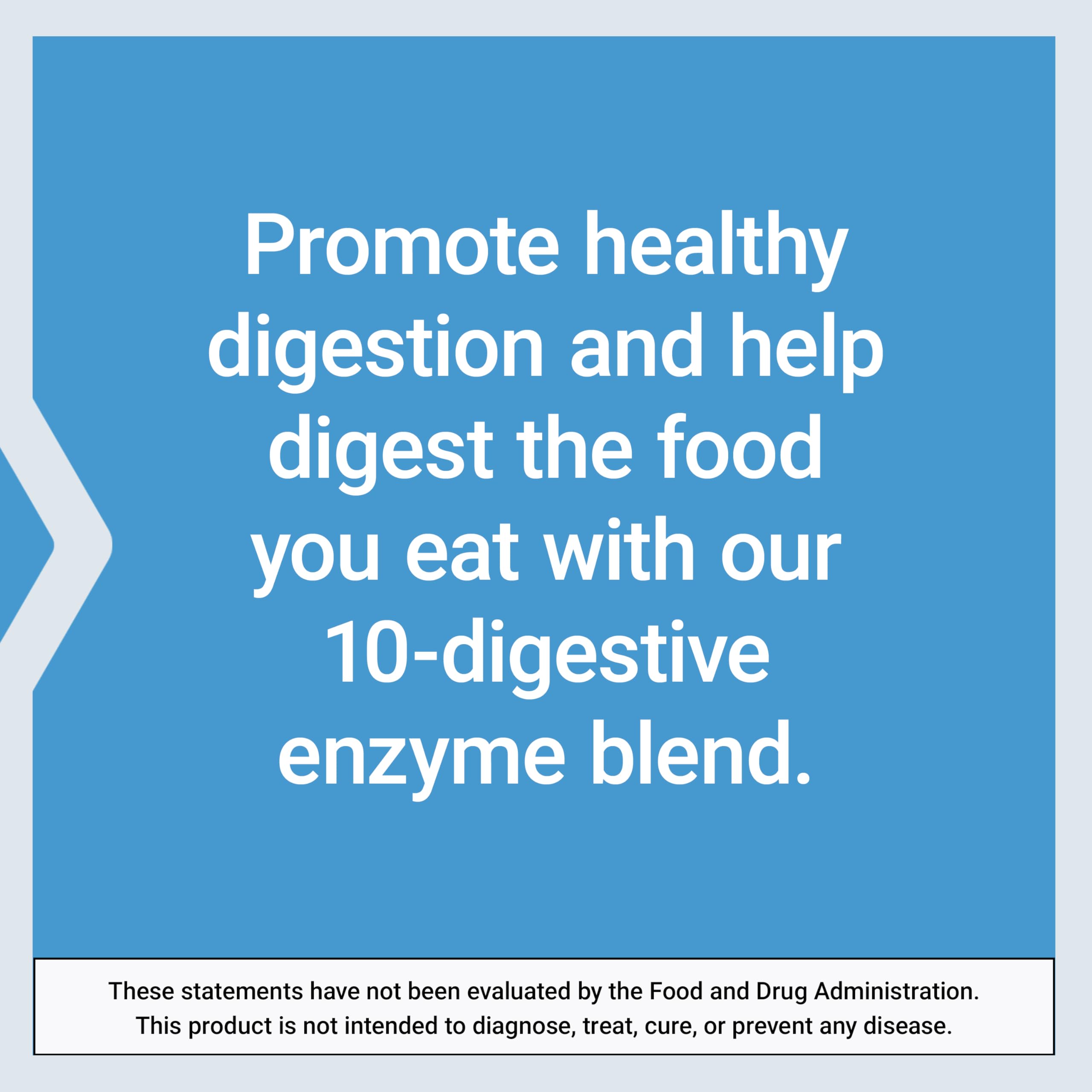 Life Extension Enhanced Super Digestive Enzymes USA-manufactured badge confirms production in the United States