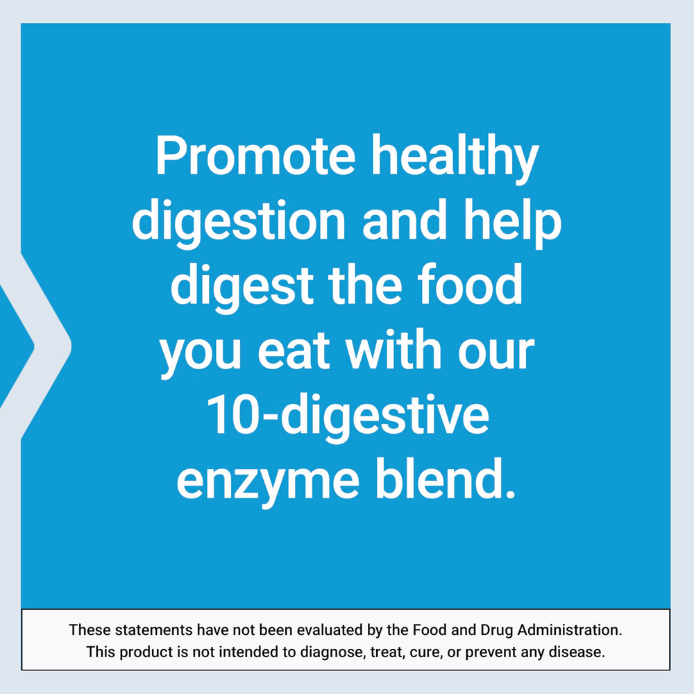 Life Extension Enhanced Super Digestive Enzymes USA-manufactured badge confirms production in the United States