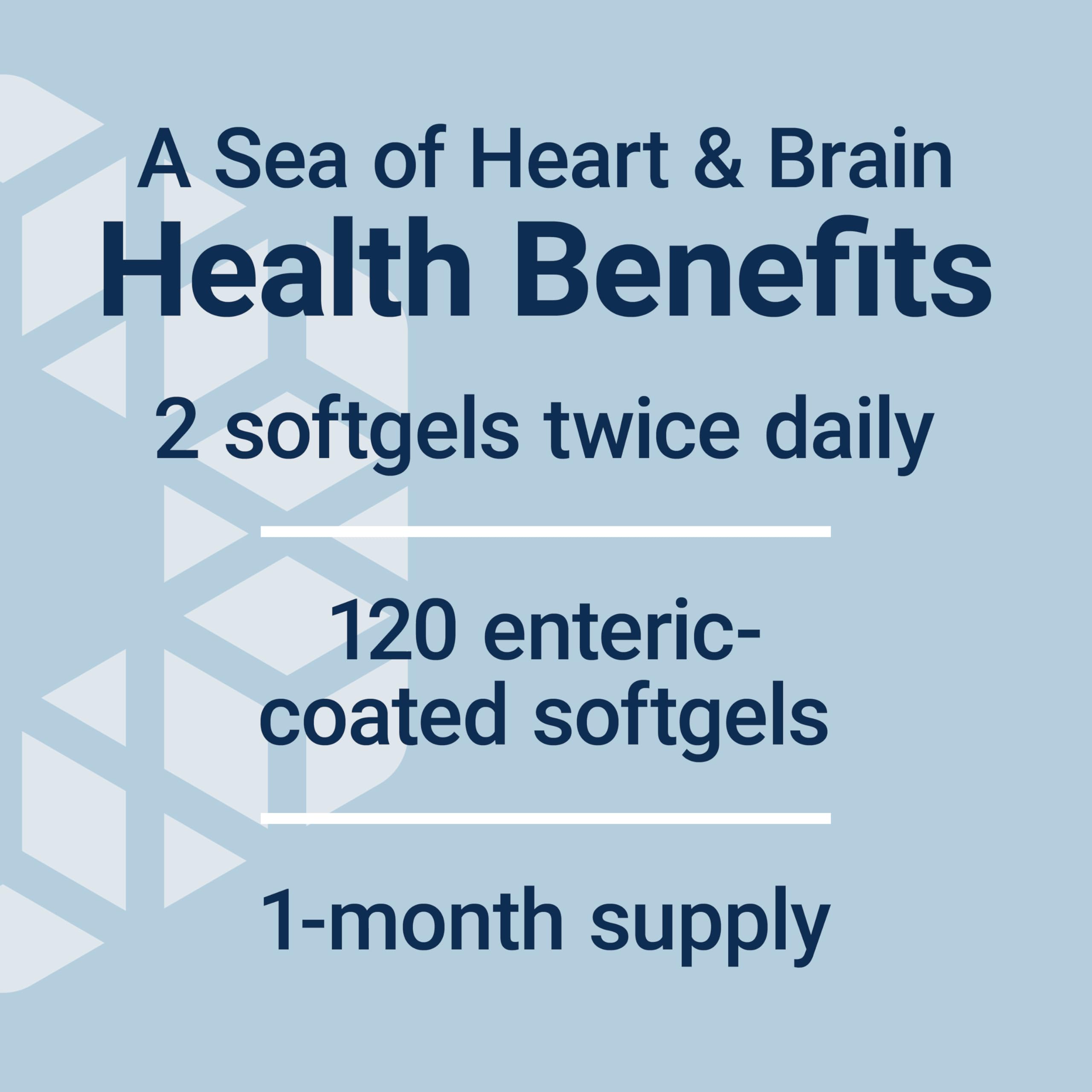 Life Extension enteric-coated capsules designed for gentle digestion and targeted omega-3 delivery.