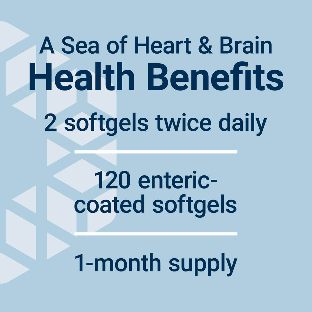 Life Extension enteric-coated capsules designed for gentle digestion and targeted omega-3 delivery.