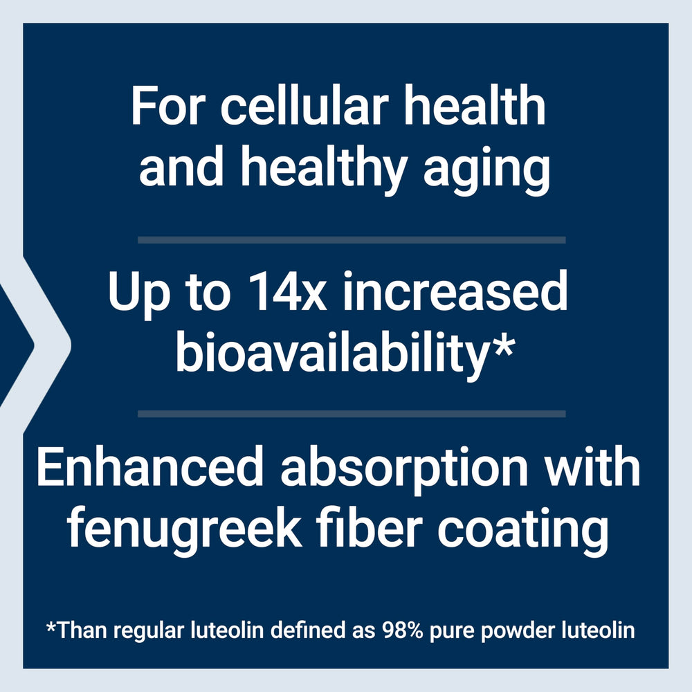 Life Extension Bio-Luteolin fenugreek fiber visualization for enhanced absorption.