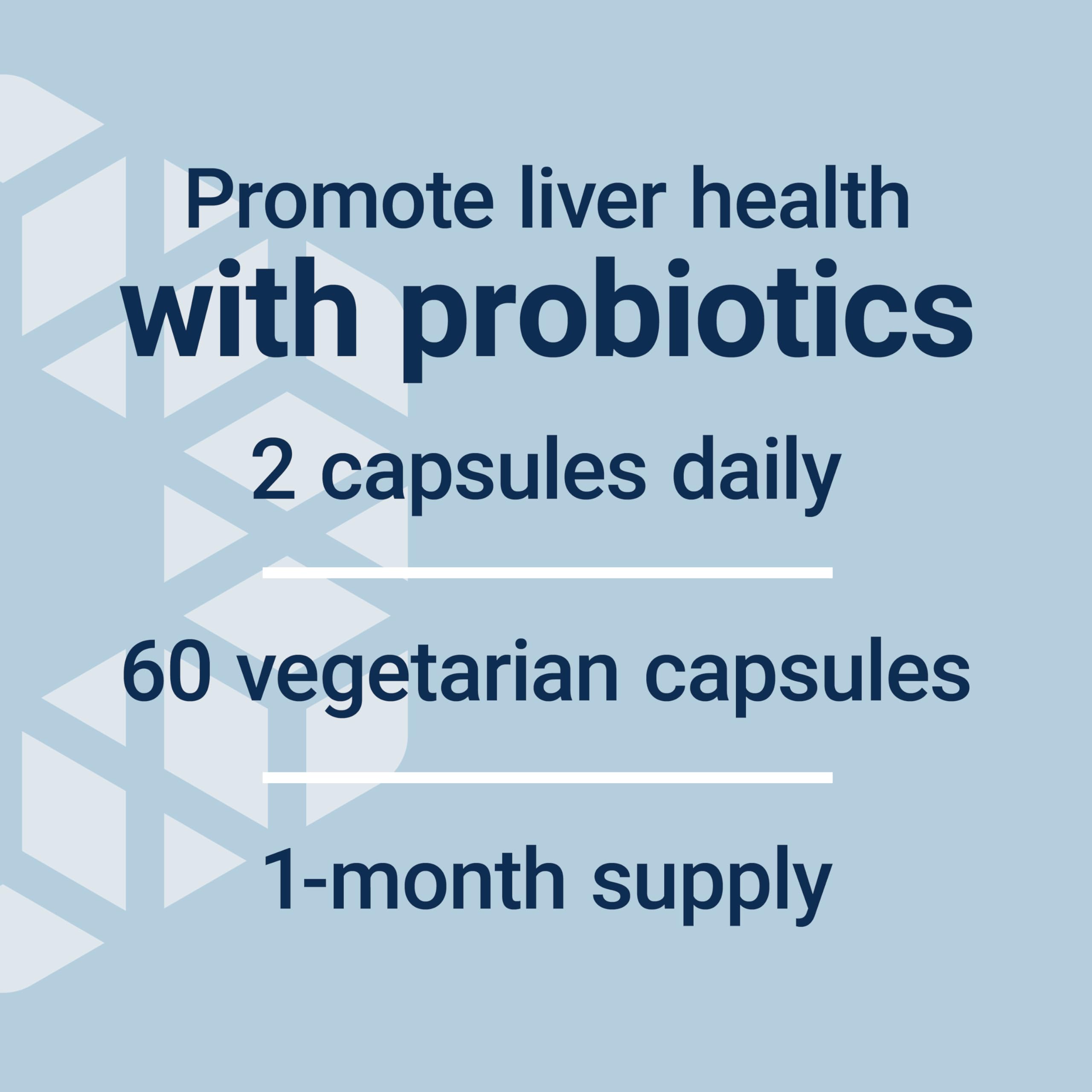 Life Extension FLORASSIST Liver Restore ingredients list and probiotic blend