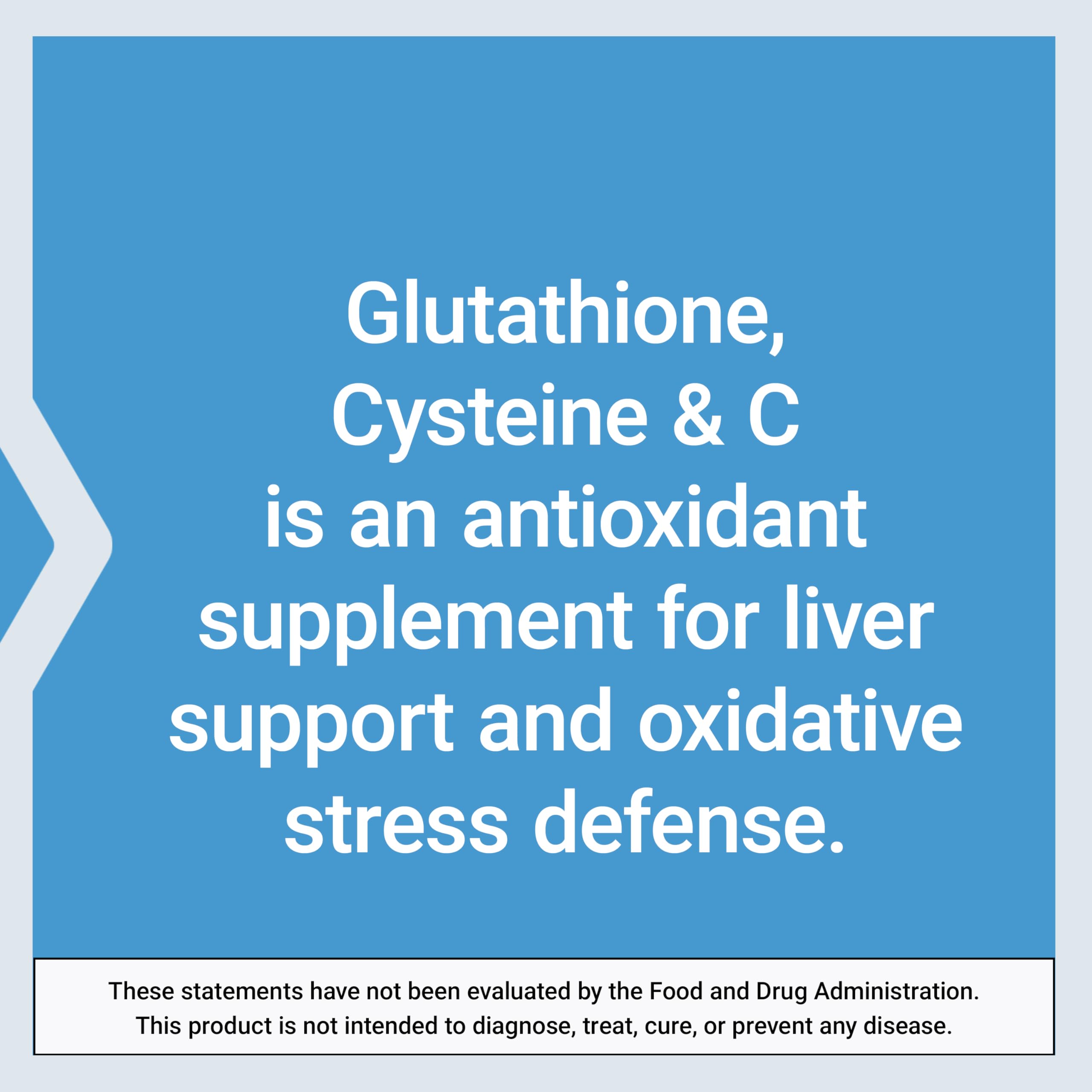 Life Extension Glutathione Cysteine C non-GMO symbol reinforces clean ingredient sourcing