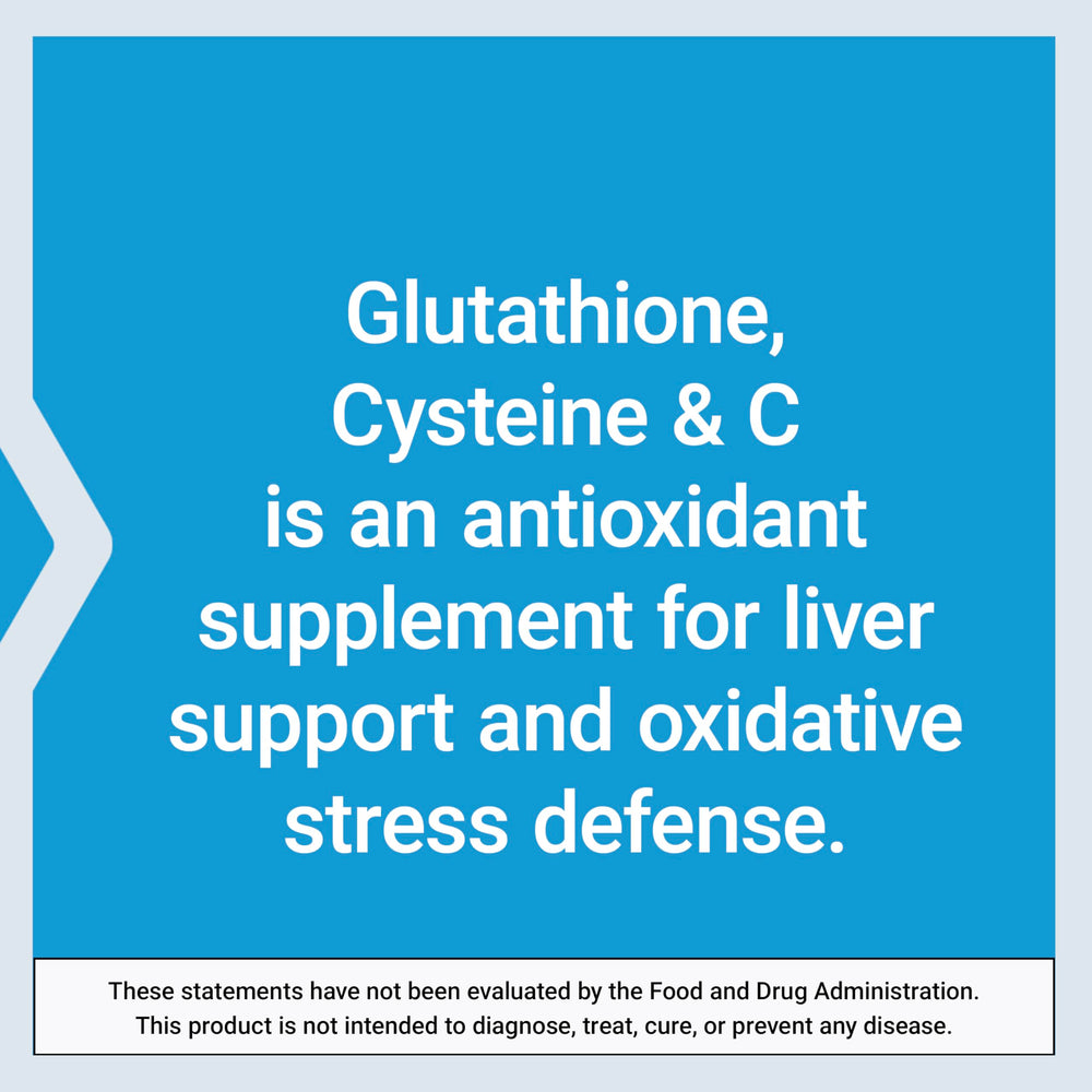Life Extension Glutathione Cysteine C non-GMO symbol reinforces clean ingredient sourcing