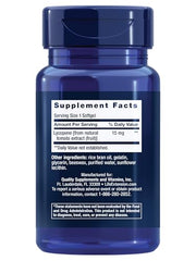 Life Extension Mega Lycopene capsules emphasizing arterial health and endothelial support.