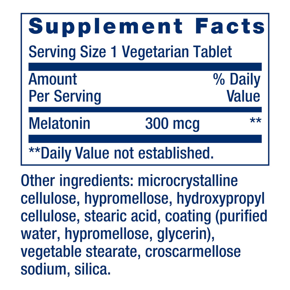 Life Extension Melatonin 6-Hour capsules close-up suggests consistent, long-lasting sleep support.