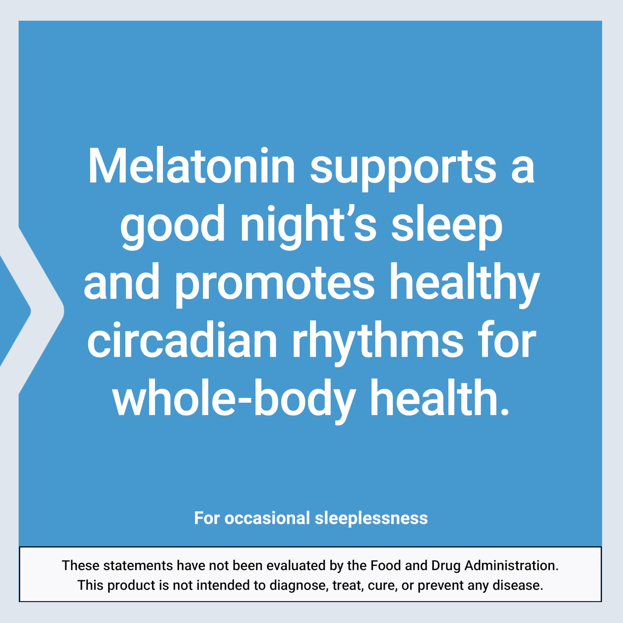 Life Extension Melatonin gluten-free stamp on product label