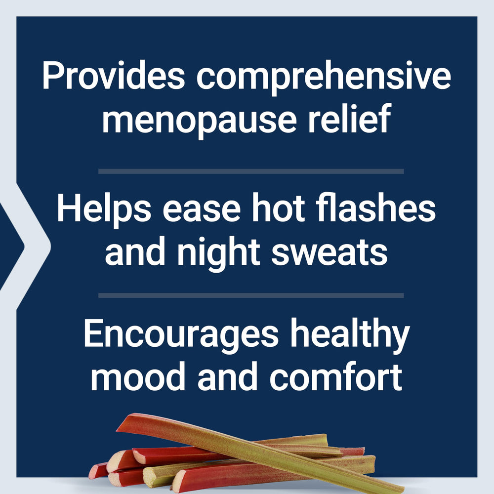 Life Extension Menopause Relief shows gluten-free, non-GMO formulation for safety.