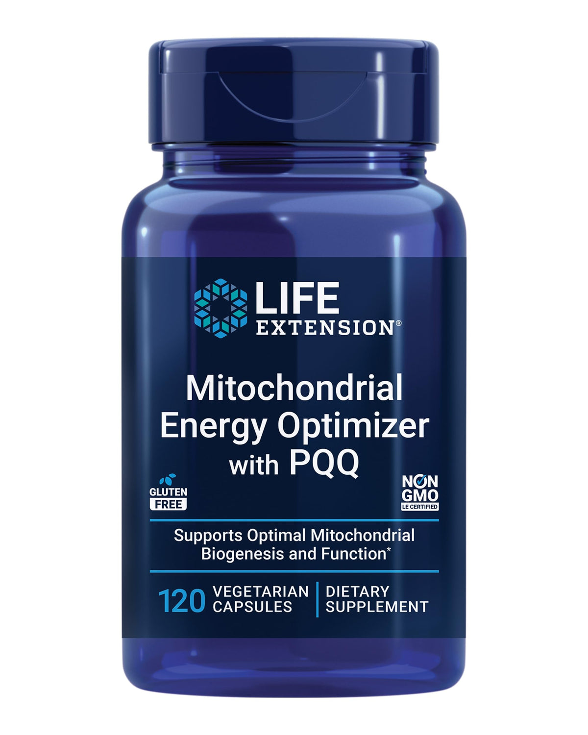 Life Extension Mitochondrial Energy Optimizer bottle for daily energy support